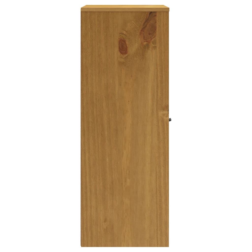 Top for Highboard with Glass Doors "FLAM" Solid Wood Pine