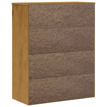 Top for Highboard with Glass Doors "FLAM" Solid Wood Pine