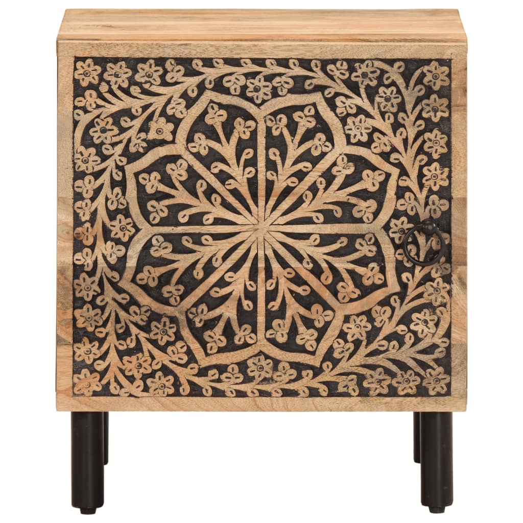 Bedside Cabinets 2 pcs 40x33x46 cm Solid Wood Mango