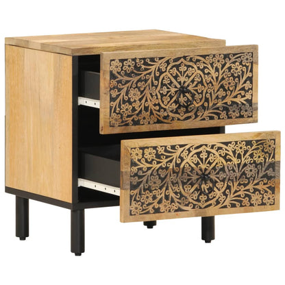 Bedside Cabinets 2 pcs 40x33x46 cm Solid Wood Mango