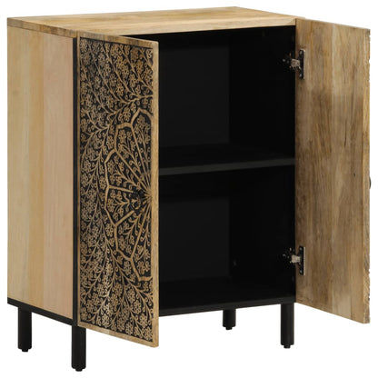 Side Cabinet 60x33x75 cm Solid Wood Mango