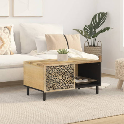 Coffee Table 80x50x40 cm Solid Wood Mango