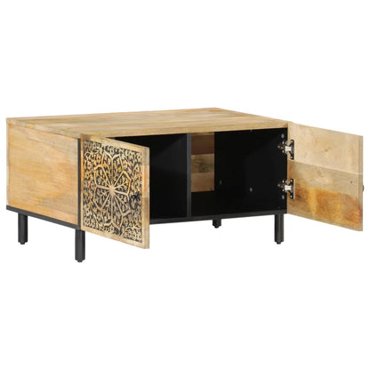 Coffee Table 80x50x40 cm Solid Wood Mango