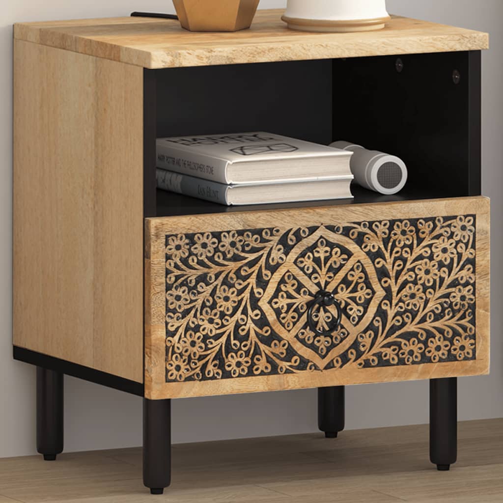 Bedside Cabinet 40x33x46 cm Solid Wood Mango