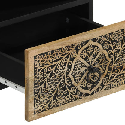 Bedside Cabinets 2 pcs 40x33x46 cm Solid Wood Mango