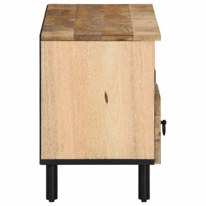 TV Cabinet 100x33x46 cm Solid Wood Mango