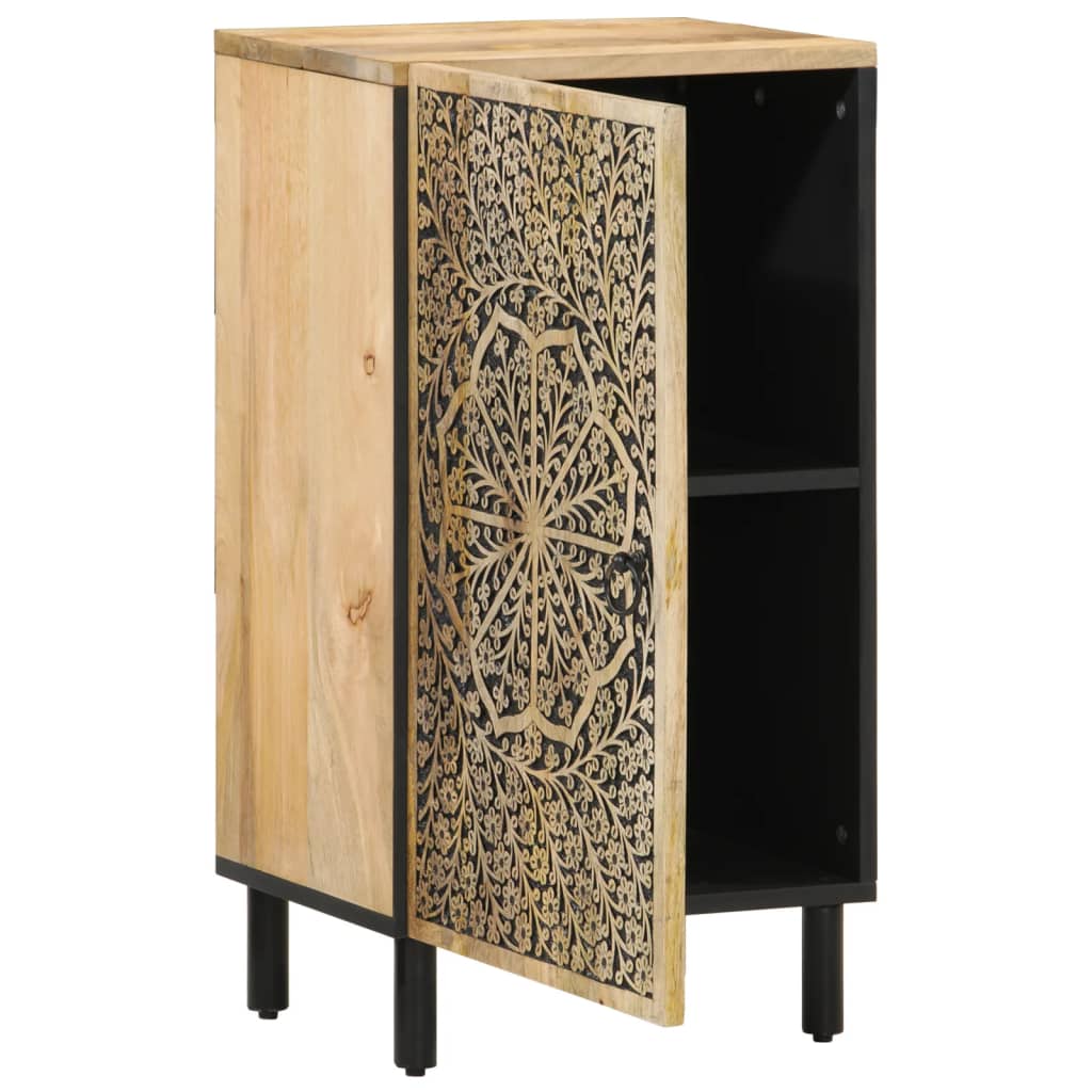 Side Cabinet 40x33x75 cm Solid Wood Mango