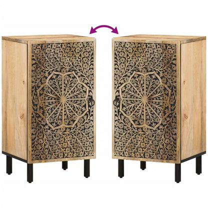 Side Cabinet 40x33x75 cm Solid Wood Mango