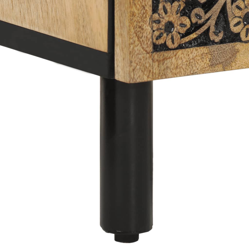 Side Cabinet 40x33x75 cm Solid Wood Mango