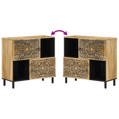 Side Cabinet 80x33x75 cm Solid Wood Mango
