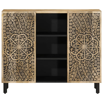 Side Cabinet 90x33x75 cm Solid Wood Mango