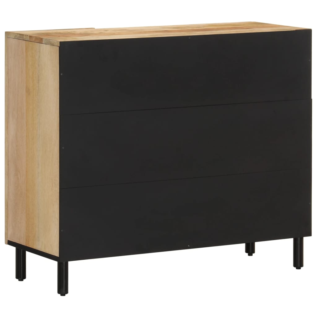 Side Cabinet 90x33x75 cm Solid Wood Mango