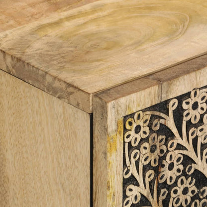 Side Cabinet 90x33x75 cm Solid Wood Mango