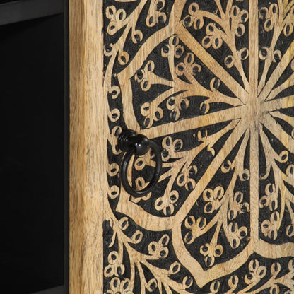 Side Cabinet 90x33x75 cm Solid Wood Mango