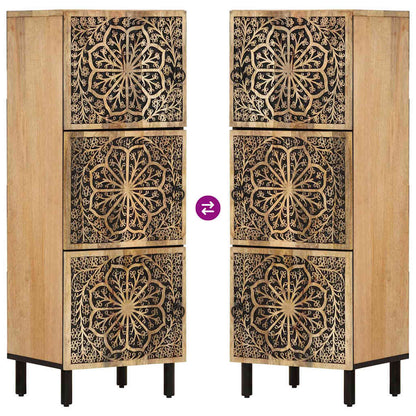 Side Cabinet 40x33x110 cm Solid Wood Mango
