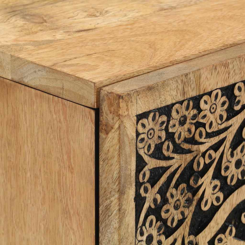 Side Cabinet 40x33x110 cm Solid Wood Mango