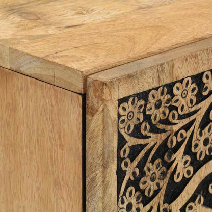 Side Cabinet 40x33x110 cm Solid Wood Mango