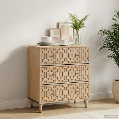 Side Cabinet 60x33x75 cm Solid Wood Mango