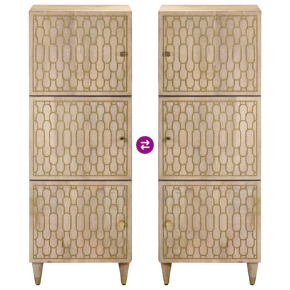 Highboard 40x33x110 cm Solid Wood Mango