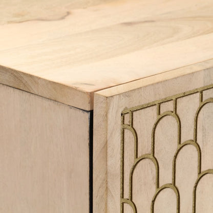 Highboard 40x33x110 cm Solid Wood Mango