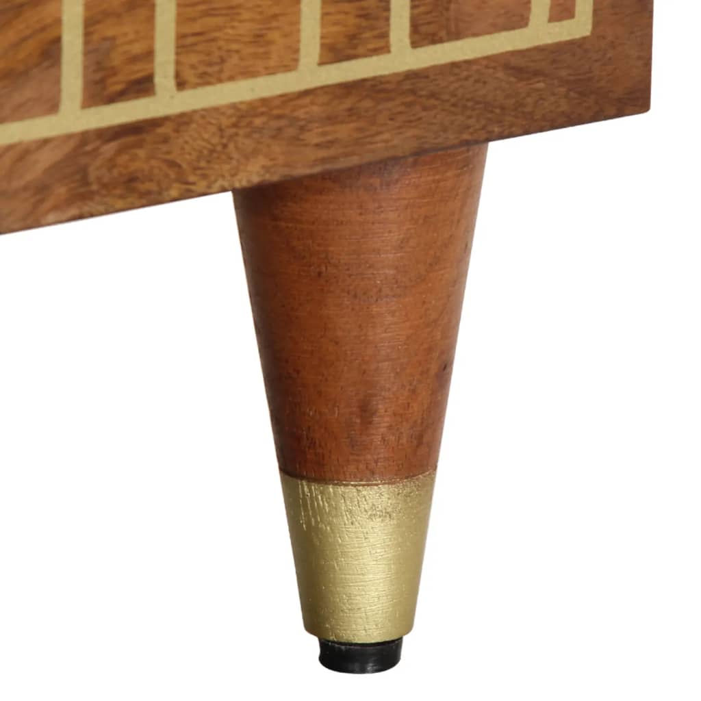 Bedside Cabinet 40x33x46 cm Solid Wood Mango