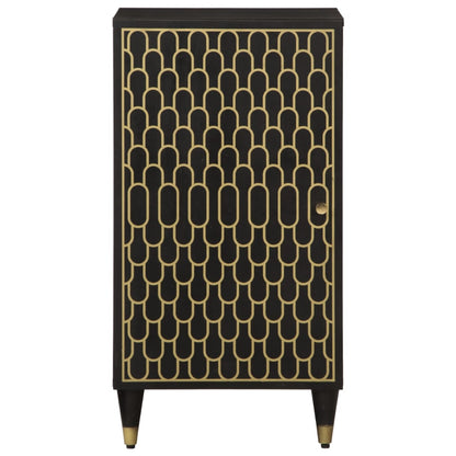 Side Cabinet | Black | Solid mango wood, engineered wood