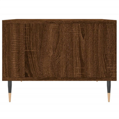 Coffee Table Brown Oak 60x50x36.5 cm Engineered Wood