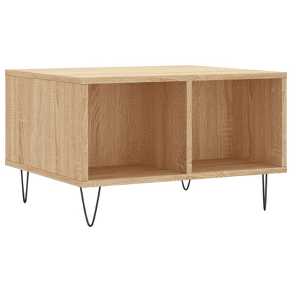 Coffee Table Sonoma Oak 60x50x36.5 cm Engineered Wood