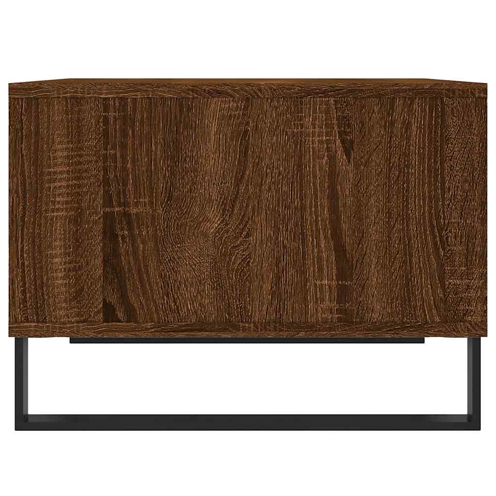 Coffee Table Brown Oak 60x50x36.5 cm Engineered Wood