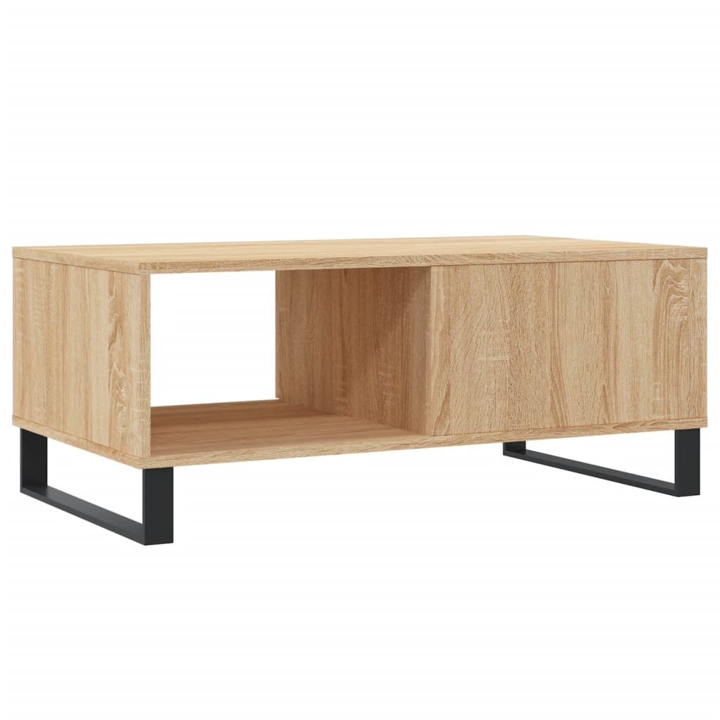 Coffee Table Sonoma Oak 90x50x36,5 cm Engineered Wood