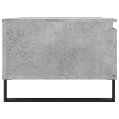 Coffee Table Concrete Grey 90x50x36,5 cm Engineered Wood