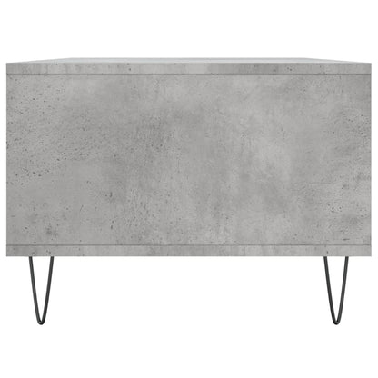 Coffee Table Concrete Grey 90x50x36.5 cm Engineered Wood