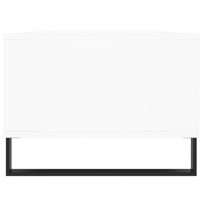 Coffee Table White 90x50x36,5 cm Engineered Wood