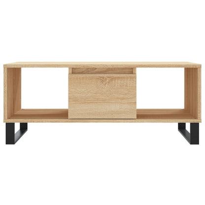 Coffee Table Sonoma Oak 90x50x36,5 cm Engineered Wood