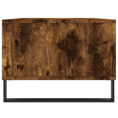 Coffee Table Smoked Oak 90x50x36,5 cm Engineered Wood