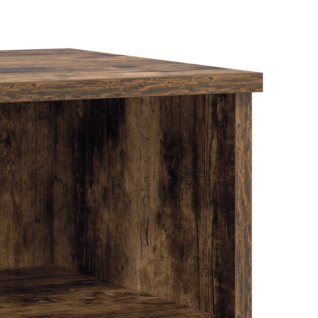 Bedside Cabinets 2 pcs Smoked Oak 40x35x50 cm Engineered Wood