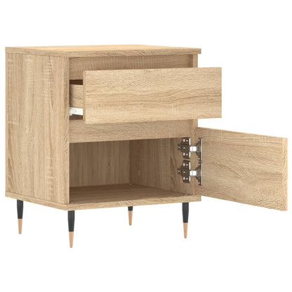 Bedside Cabinet Sonoma Oak 40x35x50 cm Engineered Wood