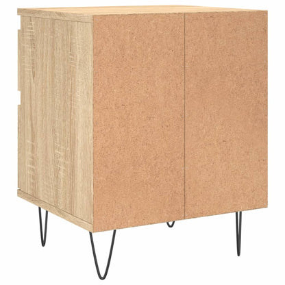 Bedside Cabinets 2 pcs Sonoma Oak 40x35x50 cm Engineered Wood