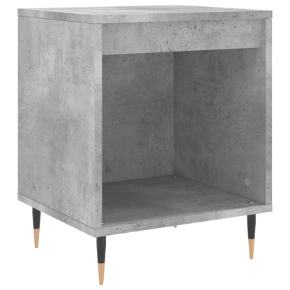 Bedside Cabinet | Concrete Grey | Engineered wood, Metal | Medium
