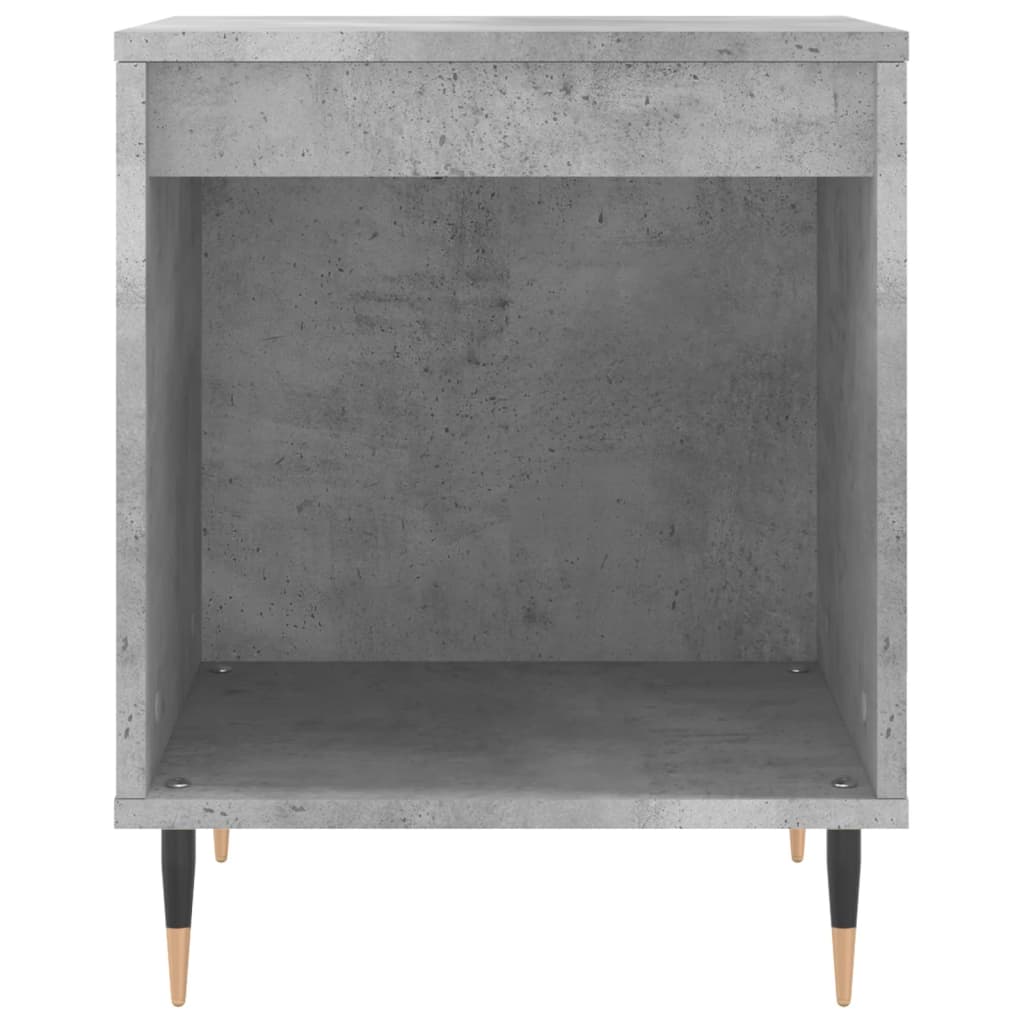 Bedside Cabinet | Concrete Grey | Engineered wood, Metal | Medium
