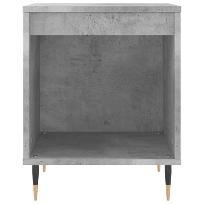 Bedside Cabinet | Concrete Grey | Engineered wood, Metal | Medium