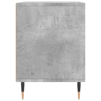 Bedside Cabinet | Concrete Grey | Engineered wood, Metal | Medium