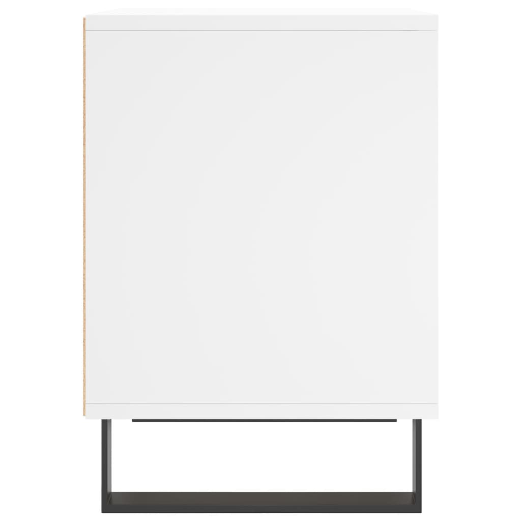 Bedside Cabinets 2 pcs White 40x35x50 cm Engineered Wood