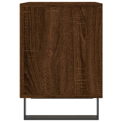 Bedside Cabinets 2 pcs Brown Oak 40x35x50 cm Engineered Wood