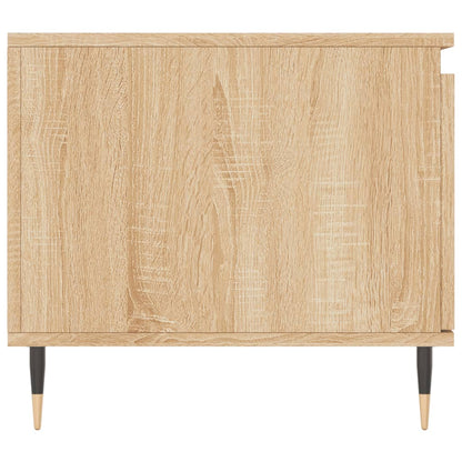 Coffee Table Sonoma Oak 100x50x45 cm Engineered Wood