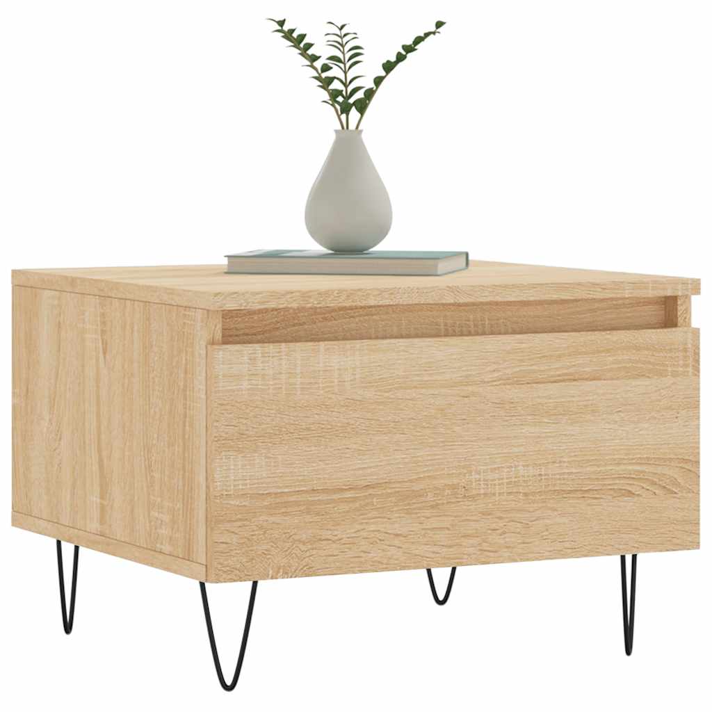 Coffee Tables 2 pcs Sonoma Oak 50x46x35 cm Engineered Wood