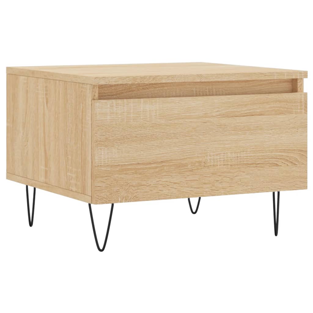 Coffee Tables 2 pcs Sonoma Oak 50x46x35 cm Engineered Wood