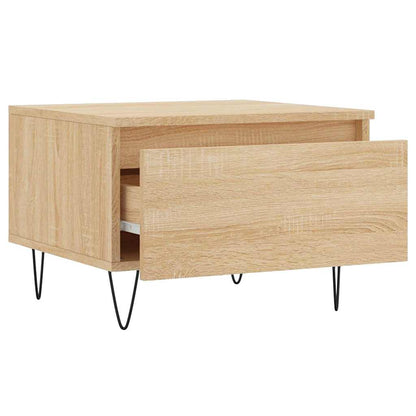 Coffee Tables 2 pcs Sonoma Oak 50x46x35 cm Engineered Wood