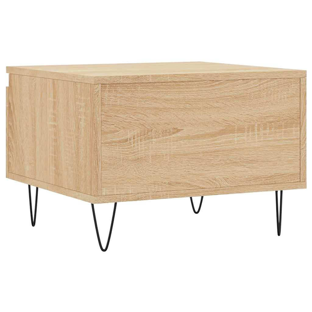 Coffee Tables 2 pcs Sonoma Oak 50x46x35 cm Engineered Wood