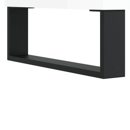 Coffee Tables 2 pcs High Gloss White 50x46x35cm Engineered Wood